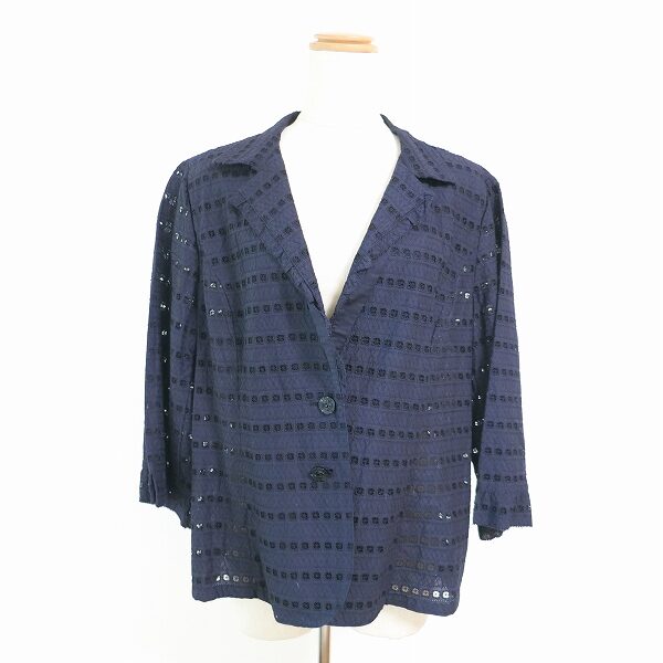 カットワークデザインが涼し気 レリアンのジャケットを買取しました