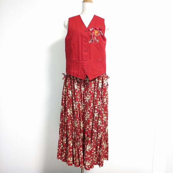 ピンクハウスのセットアップを買取しました！キュートな中にも綺麗さが