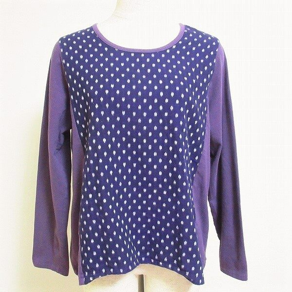 儀右エ門 オカモト商店 カットソーをお買取|綺麗な紫に目が覚める