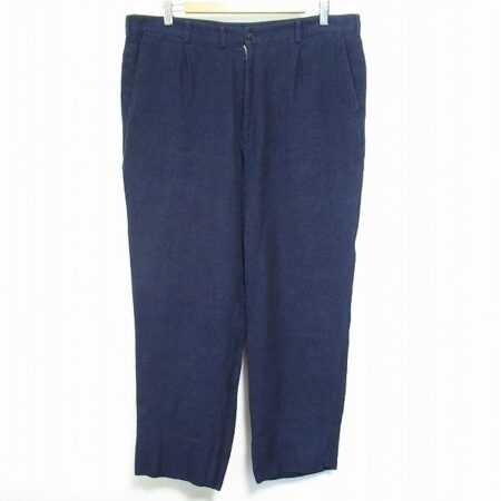 パパスのパンツを買取しました！紺×麻でゆったり