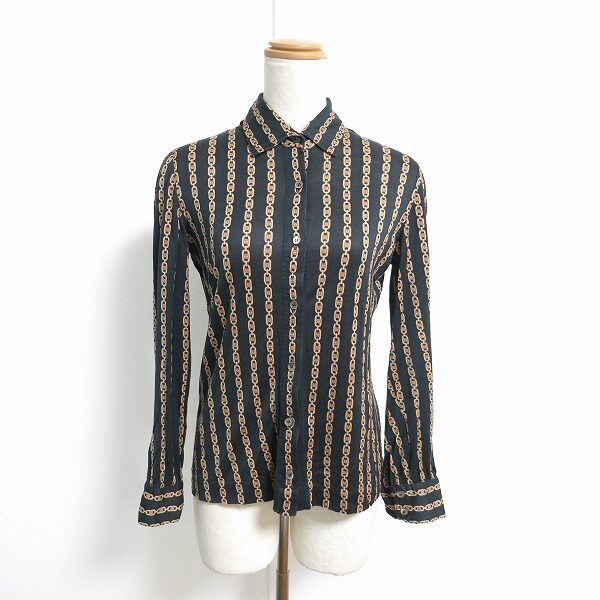 【セリーヌ】チェーン柄がクールなシャツを買取しました!