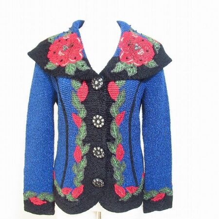 花とビジューのコラボが眩しい ノコオーノのジャケットを買取しました