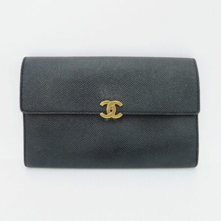 シャネルの三つ折り財布を買取しました！キャッシュレス時代にぴったり