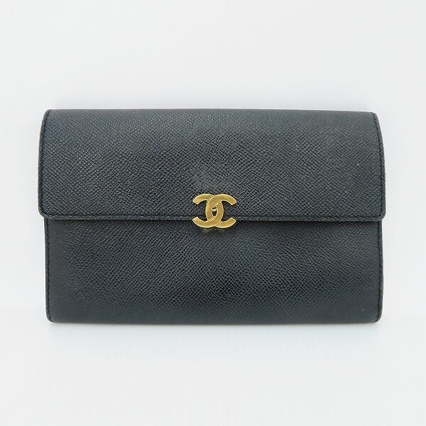 シャネルの三つ折り財布を買取しました！キャッシュレス時代にぴったり