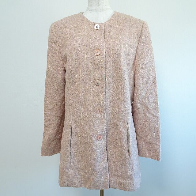 マックデイビッドのジャケットを買取しました!シルク×ツイードの可愛さが眩しい