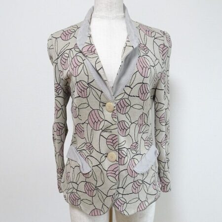 都会的な花柄が素敵なアルマーニコレツィオーニ のジャケットを買取しました