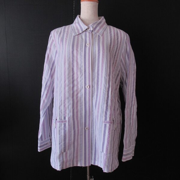 レリアンの大きめサイズ13+のストライプシャツを買取させて頂きました