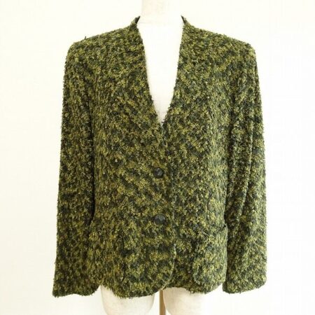 緑系ツイードで攻める ジュンアシダのジャケットを買取しました