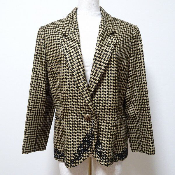 千鳥格子がクール エルミダのジャケットを買取しました