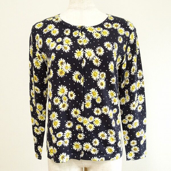 にぎやか過ぎないお花がいい レリアンのカーディガンを買取しました