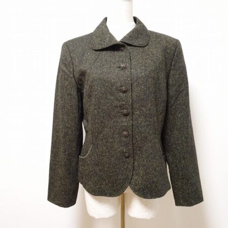 ツイード シルク混でロイヤルな女性に レリアンのジャケットを買取しました