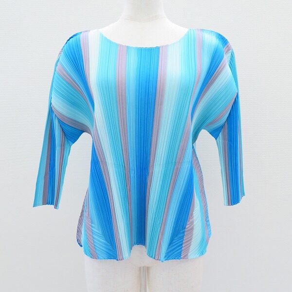 さわやか そして上級さも取り入れられる！プリーツプリーズのカットソーを買取しました