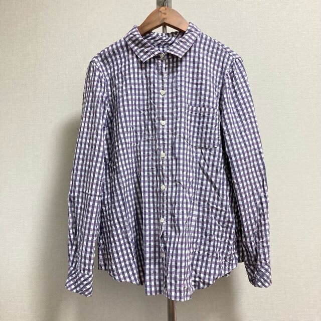 カジュアルチェックが可愛い キャラオクルスのシャツを買取しました