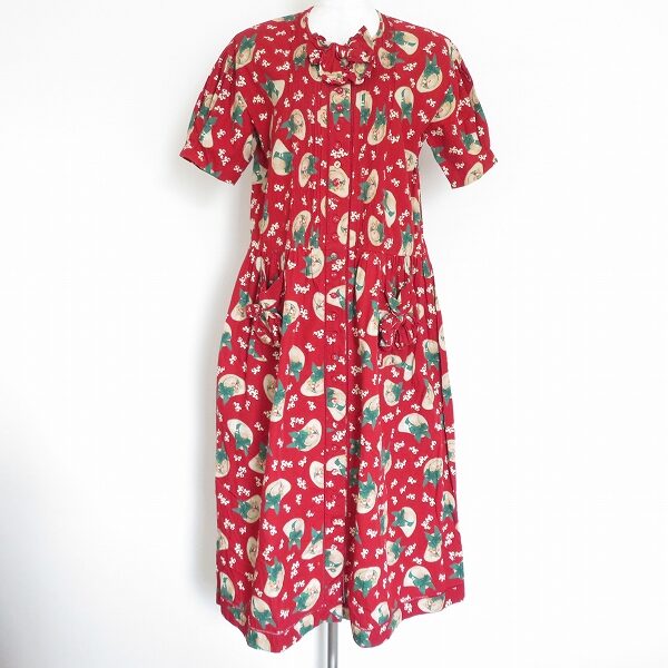 ポップな雰囲気になる ピンクハウスのワンピースを買取しました