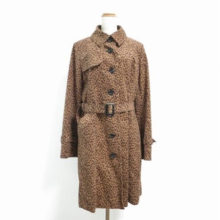 強過ぎない豹柄が美しい レリアンのコートを買取しました