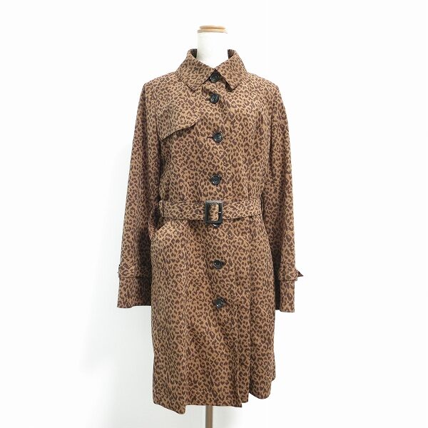 強過ぎない豹柄が美しい レリアンのコートを買取しました
