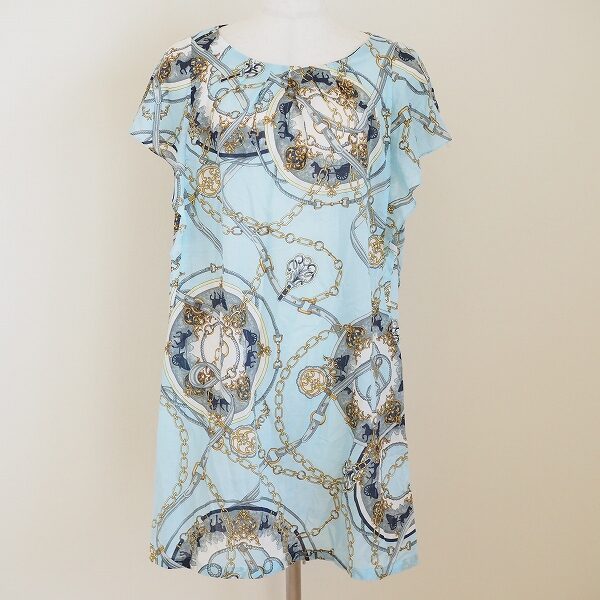 スカーフ柄がエレガント｜レリアンのカットソーを買取しました