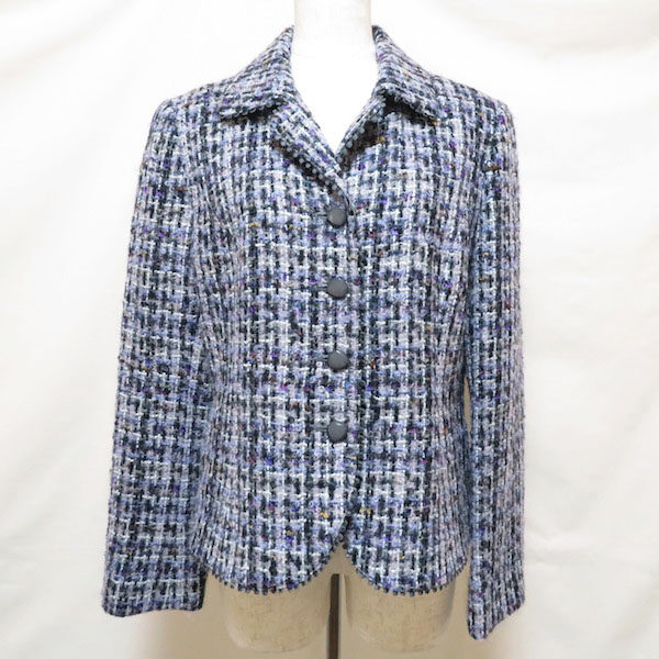 モヘヤ混のツイード！レリアンのジャケットを買取しました