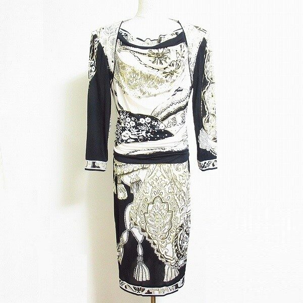 見惚れる綺麗さも際立つ レオナールのワンピースを買取しました