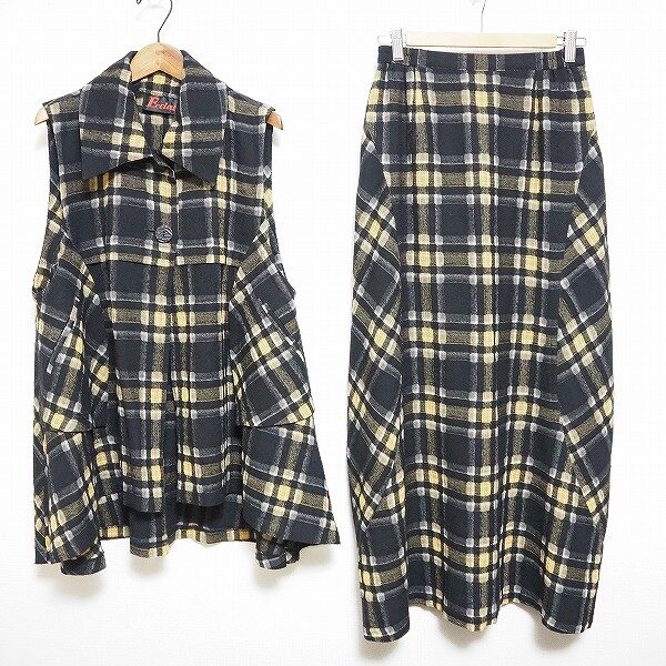 イークラット エイココンドウのセットアップを買取しました！くっきりチェックが魅力的