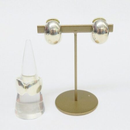 【お買取】綺麗さをアップさせる ジョージジェンセンのリング イヤリング 2点セット