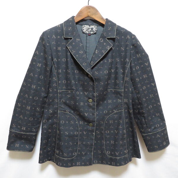 ファッショナブルな英字柄がいい インポートロッサのジャケットを買取しました