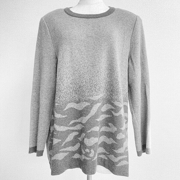 不思議な柄がスタイリッシュ レリアンのニットを買取しました