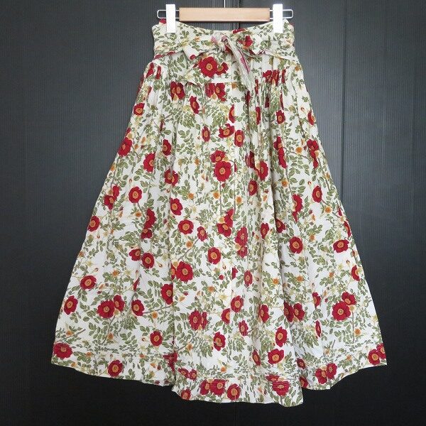 綺麗なお花にうっとり ピンクハウスのスカートを買取しました