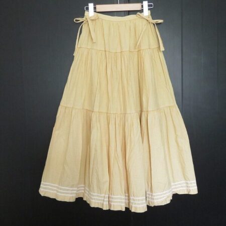 柔らかい黄色が魅力 ピンクハウスのスカートを買取しました