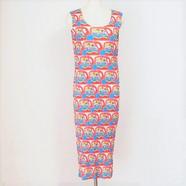 マルチな柄に気持ちもハイに｜プリーツプリーズのワンピースを買取しました