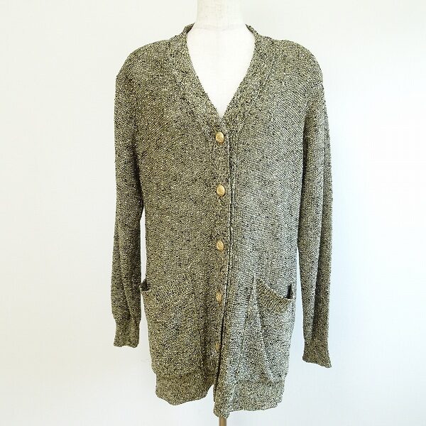 ラメの煌めきが眩しい 伊太利屋のカーディガンを買取しました