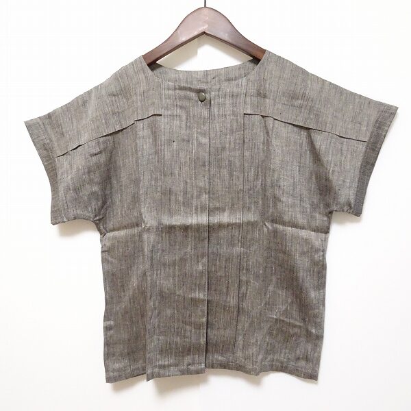 麻の強さが際立つ クリスチャンディオールのシャツを買取しました