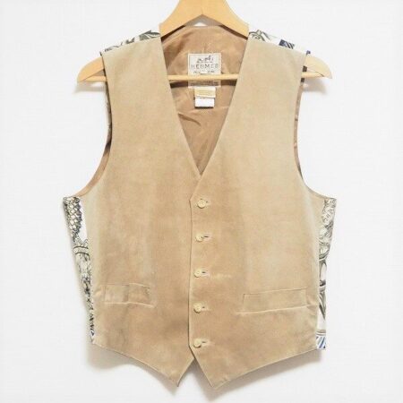 高級感と真面目な雰囲気のバランスが最強 エルメスのジレを買取しました