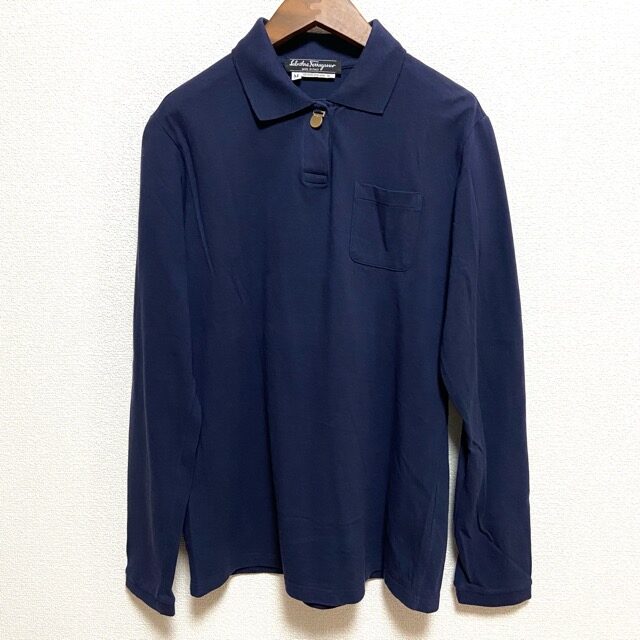 フェラガモのポロシャツを買取しました！落ち着くデザインが素敵