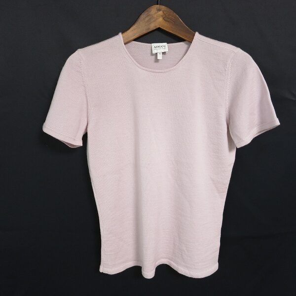 心も穏やかになるピンク アルマーニコレツィオーニのセーターを買取しました