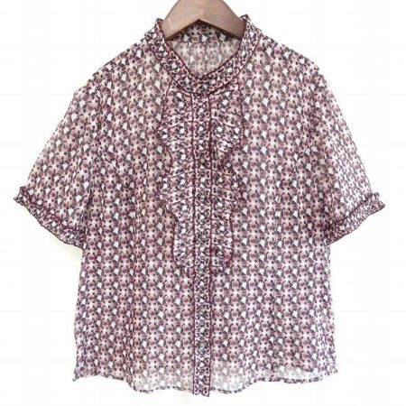 レリアンのシャツをお買取｜紫とフリルの組み合わせが愛らしい大人をつくる！