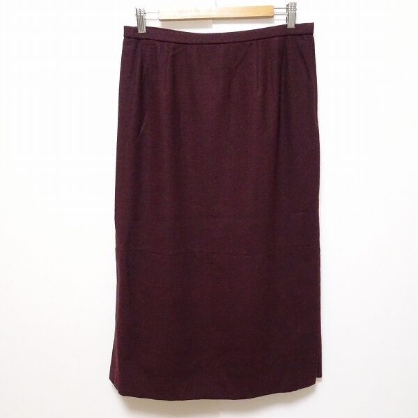 アンゴラ素材なのに落ち着き美しい レリアンのスカートを買取しました