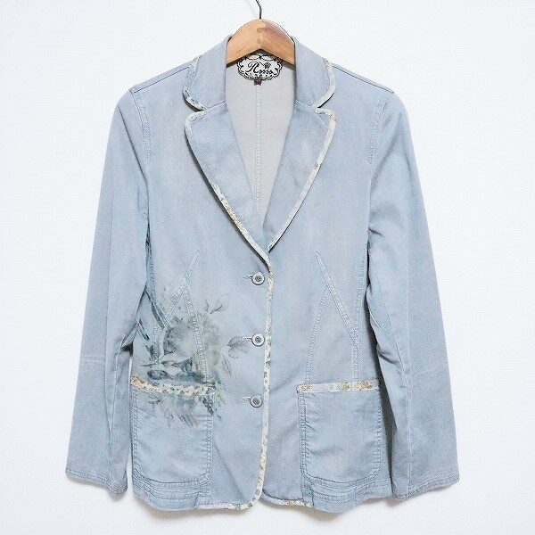 デニム調で身近な雰囲気も インポートロッサのジャケットを買取しました