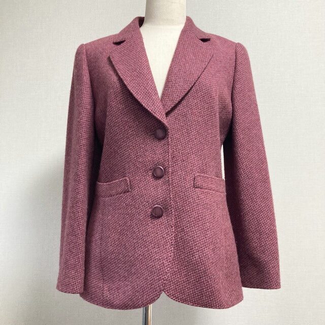 エンジのカッコよさが際立つ ジュンアシダのジャケットを買取しました