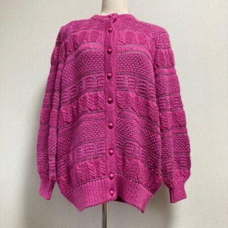 ラメ糸で繊細 クリスチャンディオールのカーディガンを買取しました