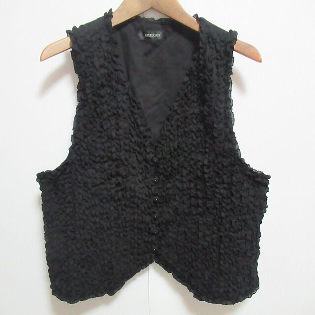 ピコフリルが可愛い インゲボルグのジレを買取しました