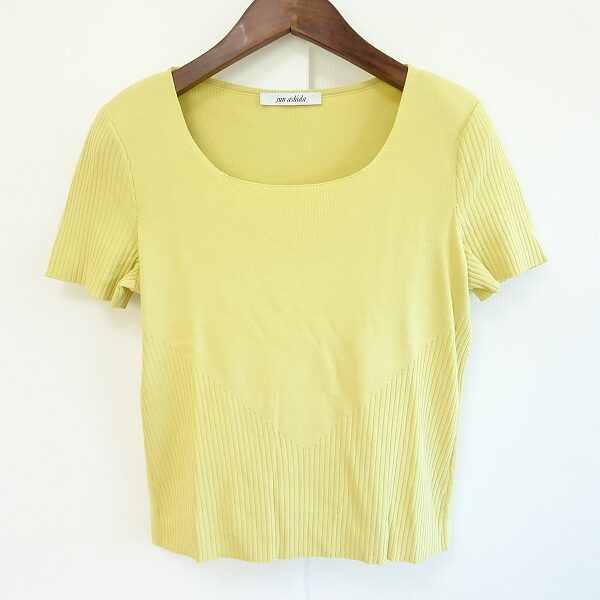 爽やか黄色が好印象 ジュンアシダのカットソーを買取しました