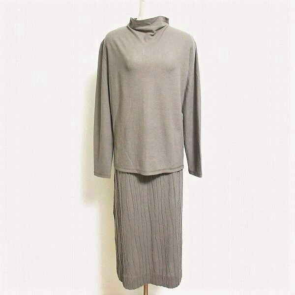 知的でオシャレな茶色が嬉しい ヒロココシノのセットアップを買取しました