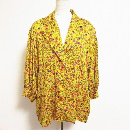 ホットな色合いも嬉しい イヴサンローランのブラウスを買取しました