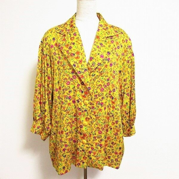 ホットな色合いも嬉しい イヴサンローランのブラウスを買取しました