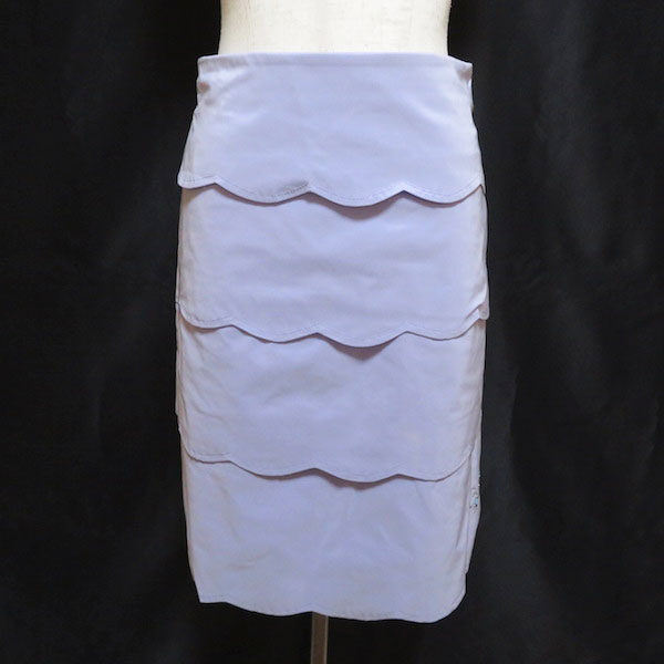 パステルカラーが綺麗 伊太利屋のティアードスカートを買取しました