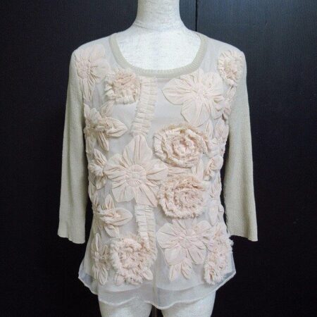 程よい色っぽさを放つ花モチーフ｜コーザノストラのカットソーを買取しました