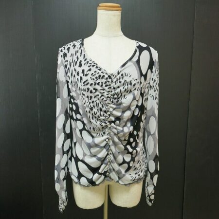 大胆なヒョウ柄 伊太利屋のカットソーを買取しました