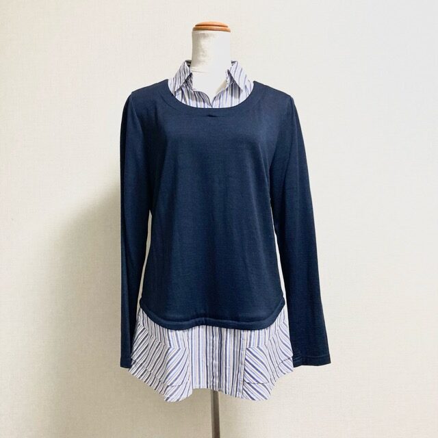 レリアンのカットソーを買取しました!自然な感じで重ね着風を演出