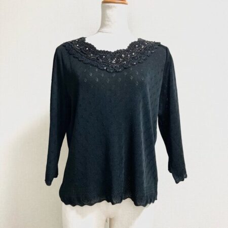 ビジュー使いも一味違う レリアンのカットソーを買取しました